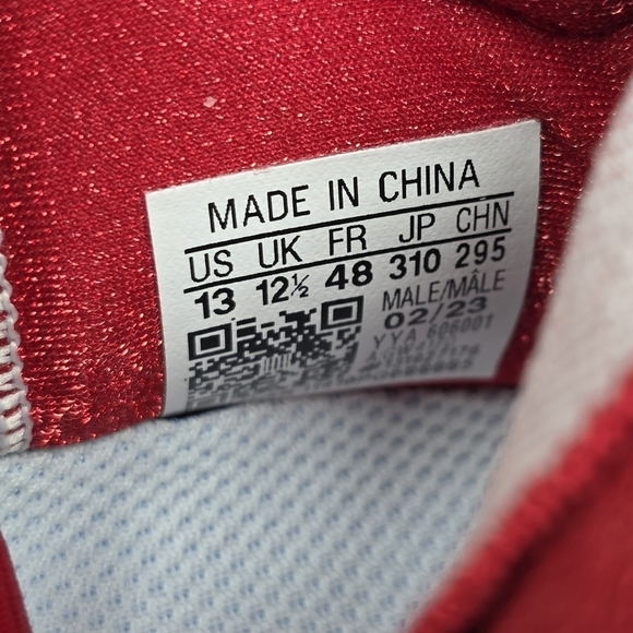 Adidas Men’s Size 13 Freak Ultra 23 Inline Football Cleats‎ Red White GW4170 New main image 7